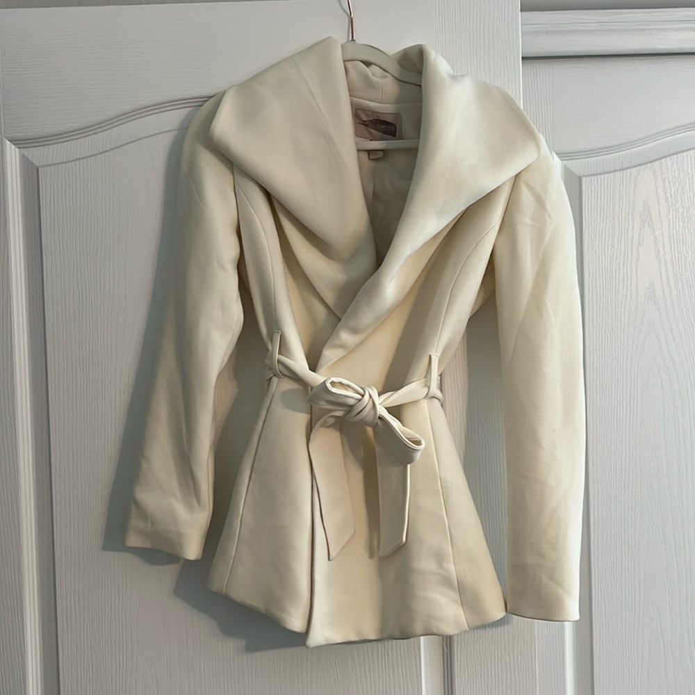 Forever 21 Tie Waist Wrap Coat